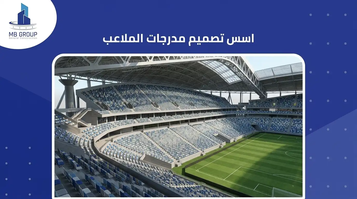 اسس تصميم مدرجات الملاعب