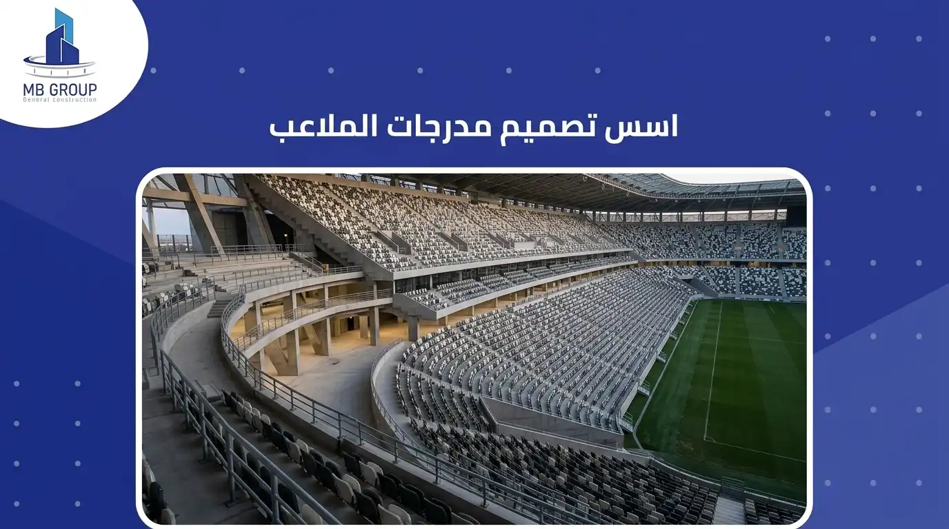 اسس تصميم مدرجات الملاعب