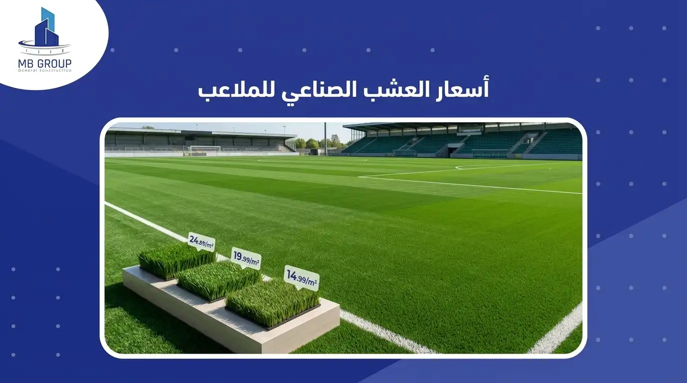 اسعار العشب الصناعي للملاعب
