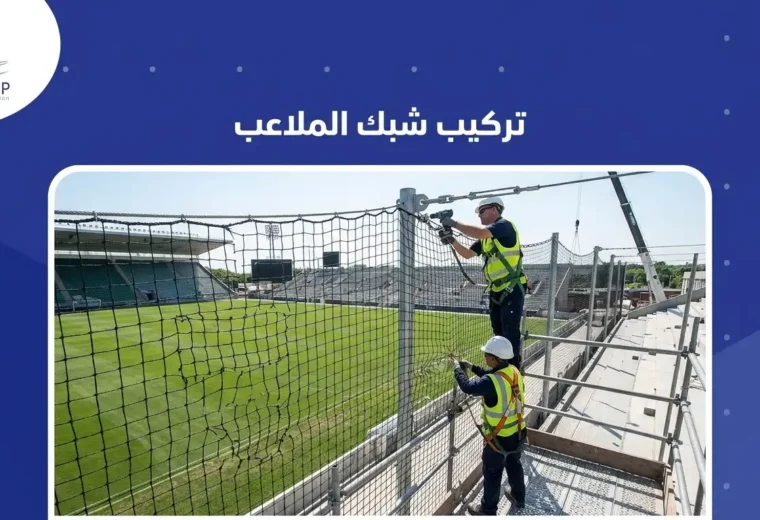 تركيب شبك الملاعب