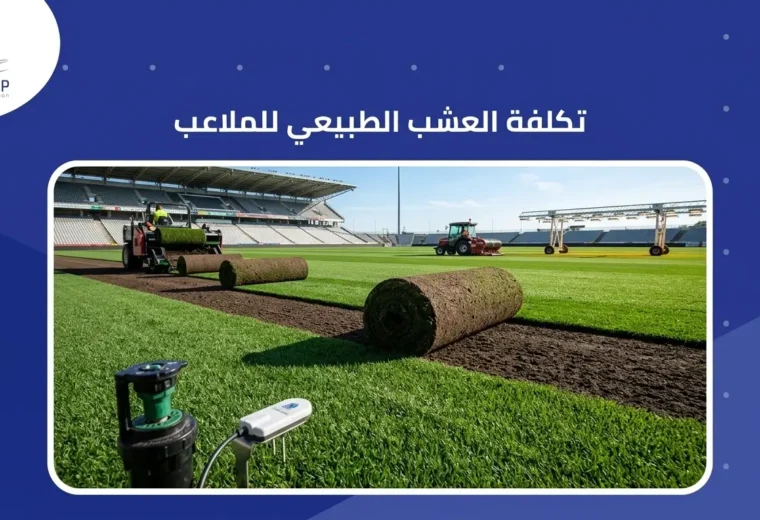 تكلفة العشب الطبيعي للملاعب