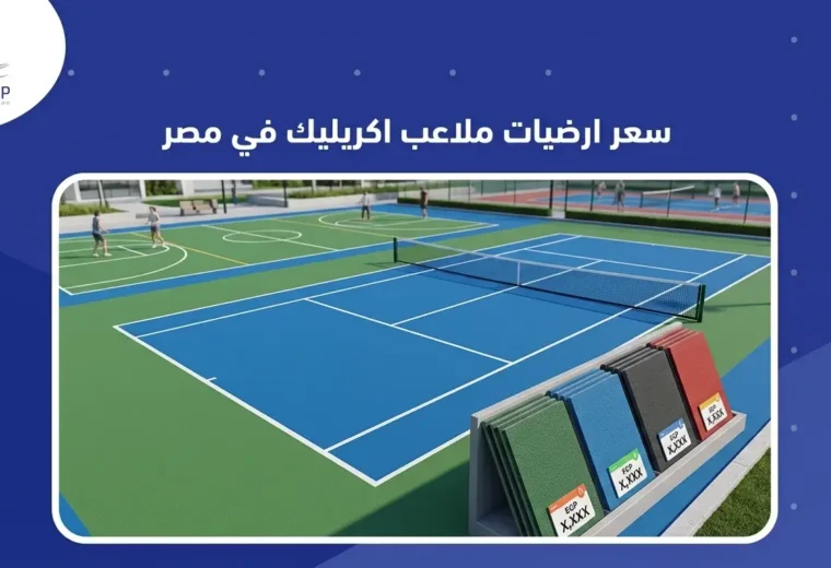 سعر ارضيات ملاعب اكريليك في مصر 