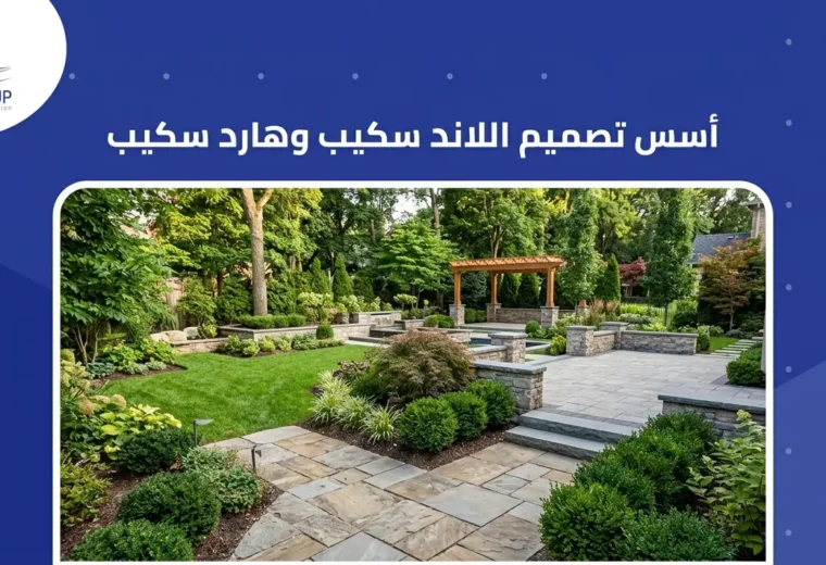 أسس تصميم اللاند سكيب وهارد سكيب